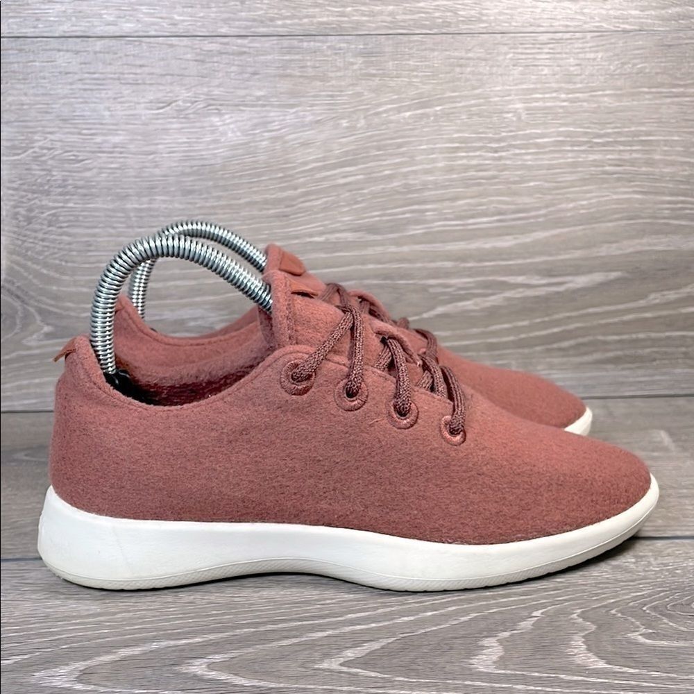 Allbirds Merino Wool Runners Women’s Sz 8 Sun-kissed Cream Sole Comfort Sneakers